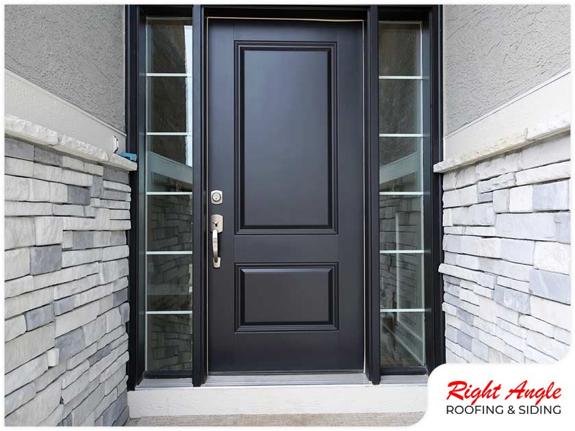 Adding Sidelights To Your Front Door, How To Install Exterior Door With Two Sidelights